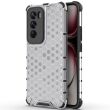 Защитный чехол Deexe Honeycomb Series для OPPO Reno 12 Pro - Grey (356904H)