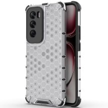 Защитный чехол Deexe Honeycomb Series для OPPO Reno 12 Pro - Grey: фото 1 из 5