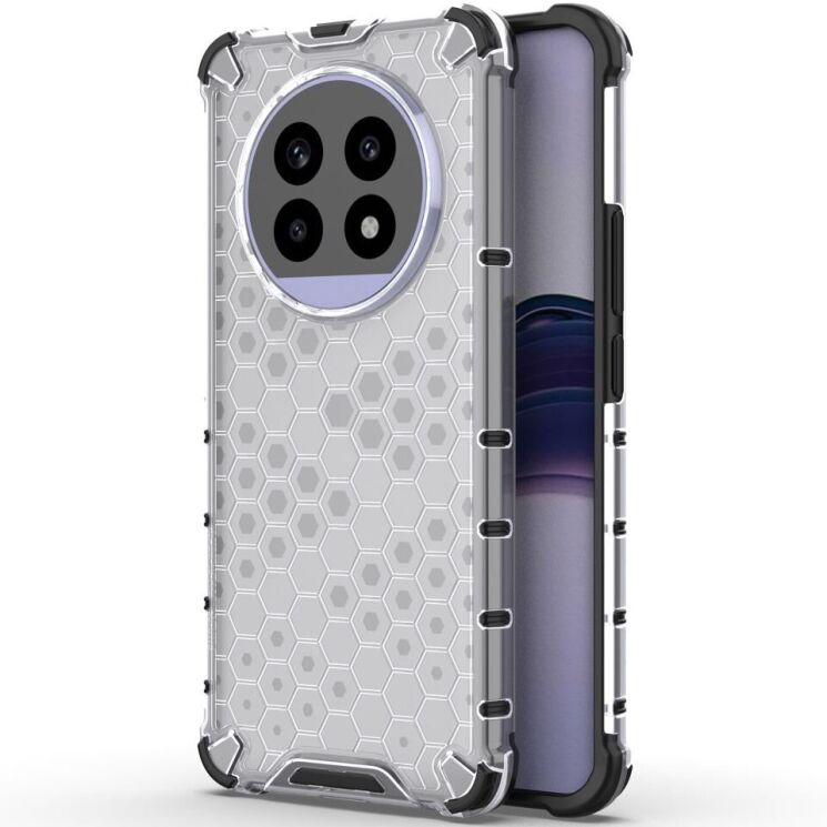 Защитный чехол Deexe Honeycomb Series для Realme 13 Pro / 13 Pro Plus - Grey: фото 1 из 5
