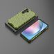 Защитный чехол Deexe Honeycomb Series для Samsung Galaxy A55 (A556) - Green (348120G). Фото 2 из 4