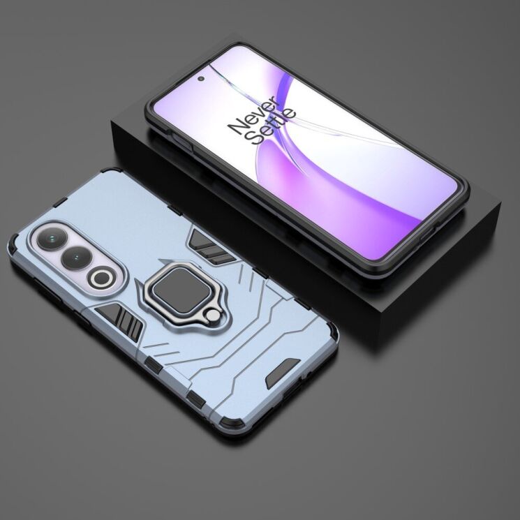Защитный чехол Deexe Hybrid Case для OnePlus Ace 3V - Blue: фото 4 из 5