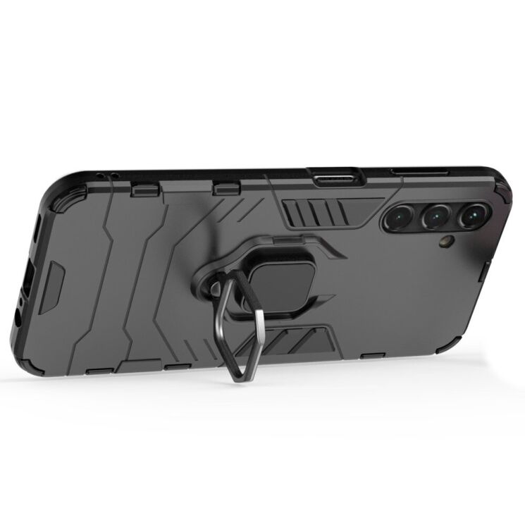 Защитный чехол Deexe Hybrid Case для Samsung Galaxy A14 (А145) - Black: фото 2 из 6
