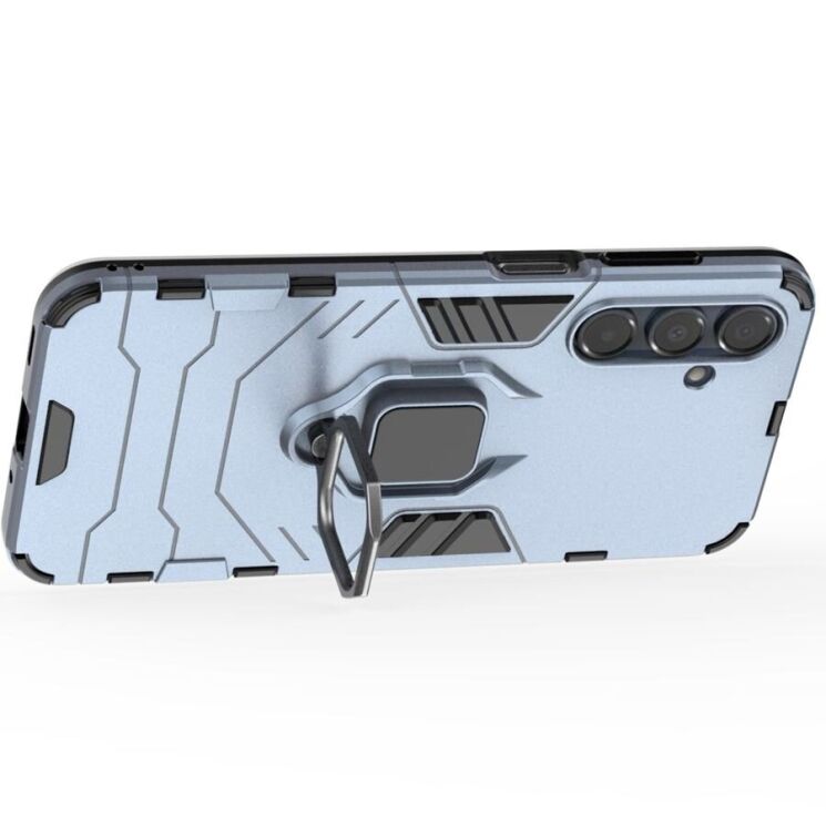 Защитный чехол Deexe Hybrid Case для Samsung Galaxy A16 (A165) - Blue: фото 3 из 6