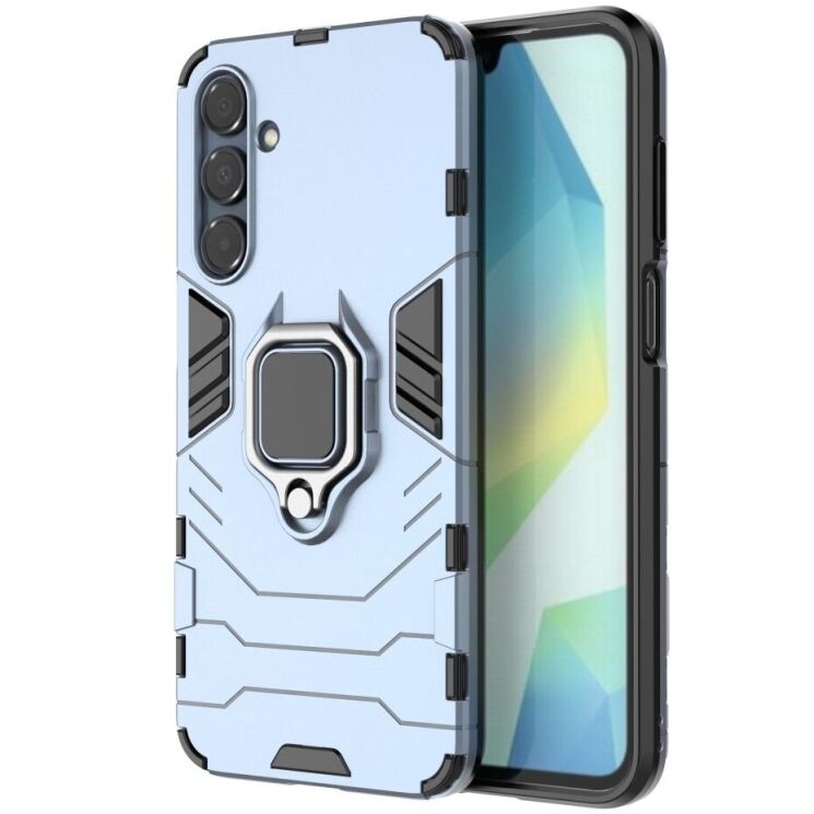 Защитный чехол Deexe Hybrid Case для Samsung Galaxy A16 (A165) - Blue: фото 1 из 6