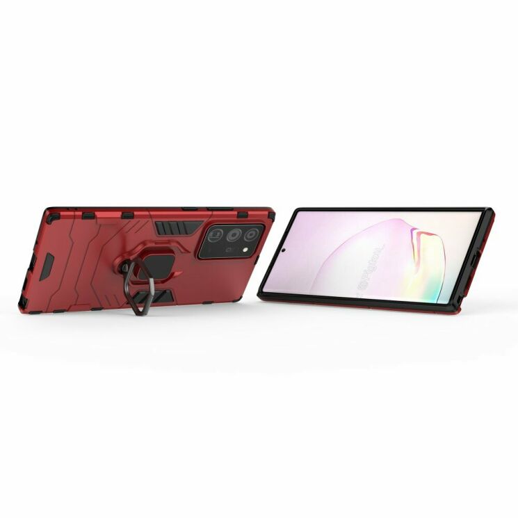Защитный чехол Deexe Hybrid Case для Samsung Galaxy Note 20 Ultra (N985) - Red: фото 3 из 9