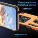 Защитный чехол Deexe Hybrid Shell для Motorola Signature - Orange (407613O). Фото 3 из 7