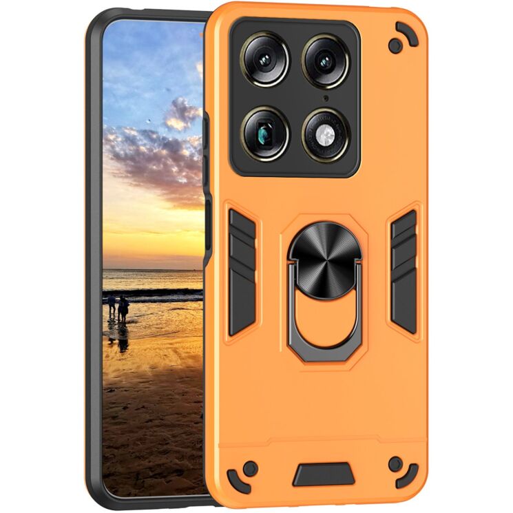 Защитный чехол Deexe Hybrid Shell для Motorola Signature - Orange: фото 1 из 7