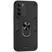 Защитный чехол Deexe Hybrid Shell для Realme C75 - Black: фото 1 из 7