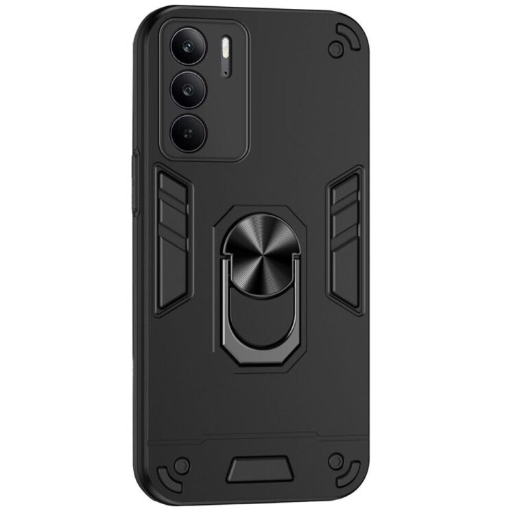Защитный чехол Deexe Hybrid Shell для Realme C75 - Black: фото 1 из 7