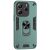 Защитный чехол Deexe Hybrid Shell для Xiaomi Redmi Note 14 4G - Green: фото 1 из 7