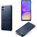 Защитный чехол Deexe Leather Back Cover для Samsung Galaxy A05 (A055) - Blue (340455L). Фото 2 из 4