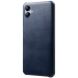 Защитный чехол Deexe Leather Back Cover для Samsung Galaxy A05 (A055) - Blue (340455L). Фото 1 из 4