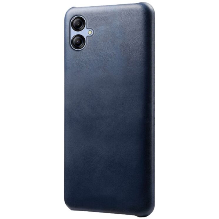 Защитный чехол Deexe Leather Back Cover для Samsung Galaxy A05 (A055) - Blue: фото 1 из 4