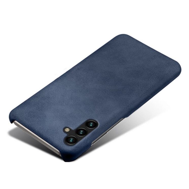 Защитный чехол Deexe Leather Back Cover для Samsung Galaxy A54 (A546) - Blue: фото 3 из 4