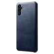 Защитный чехол Deexe Leather Back Cover для Samsung Galaxy A54 (A546) - Blue (319928L)