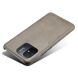 Захисний чохол Deexe Leather Back Cover для Xiaomi Redmi 12C - Grey (320041H). Фото 3 з 4