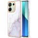 Защитный чехол Deexe Marble Style для Xiaomi Redmi Note 13 - White (345965W). Фото 1 из 6