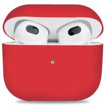 Захисний чохол Deexe Matte Case (FH) для Apple AirPods 3 - Red: фото 1 з 2