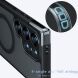 Защитный чехол Deexe Matte Skin with MagSafe для Samsung Galaxy S24 Ultra (S928) - Transparent Black (346991H). Фото 4 из 13