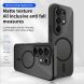 Защитный чехол Deexe Matte Skin with MagSafe для TECNO Camon 50 - Black (386336B). Фото 2 из 8