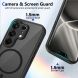 Защитный чехол Deexe Matte Skin with MagSafe для TECNO Camon 50 - Black (386336B). Фото 7 из 8