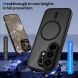 Защитный чехол Deexe Matte Skin with MagSafe для TECNO Camon 50 - Black (386336B). Фото 4 из 8