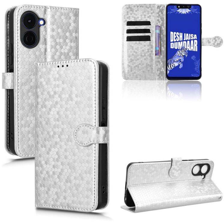 Захисний чохол Deexe Pegasus Cover для TECNO Spark Go 3 - Silver: фото 7 з 7