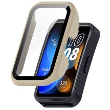 Защитный чехол Deexe Protective Frame для Huawei Band 8 / 9 - Beige: фото 1 из 8