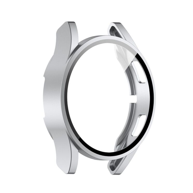 Защитный чехол Deexe Protective Frame для Samsung Galaxy Watch 4 (44mm) - Silver: фото 1 из 6