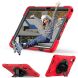 Захисний чохол Deexe Rotation Hybrid для Lenovo Tab M11 (TB330) / Xiaoxin Pad 11 - Red (346323R). Фото 2 з 11