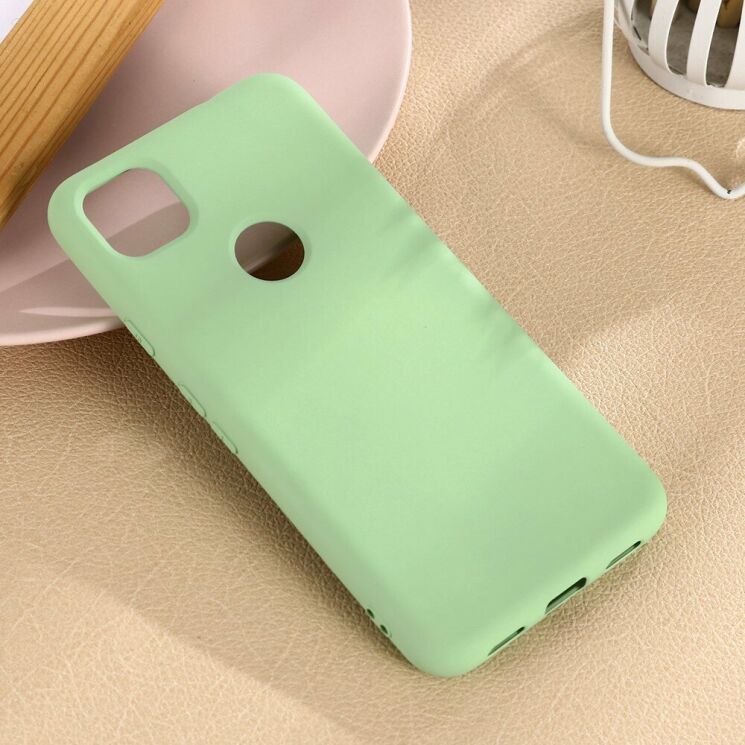 Защитный чехол Deexe Silicone Case для Google Pixel 4A - Green: фото 5 из 5