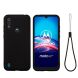 Защитный чехол Deexe Silicone Case для Motorola Moto E6S / Moto E6i - Black (291021B). Фото 2 из 6