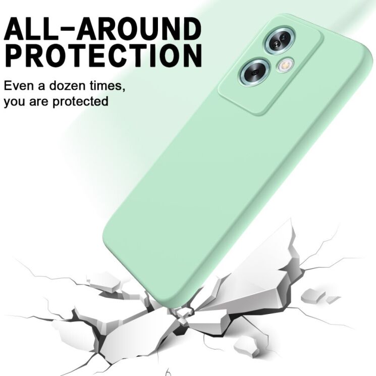 Защитный чехол Deexe Silicone Case для OnePlus Nord N30 SE - Green: фото 3 из 8