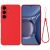 Защитный чехол Deexe Silicone Case для Samsung Galaxy S25 Plus (S936) - Red: фото 1 из 8