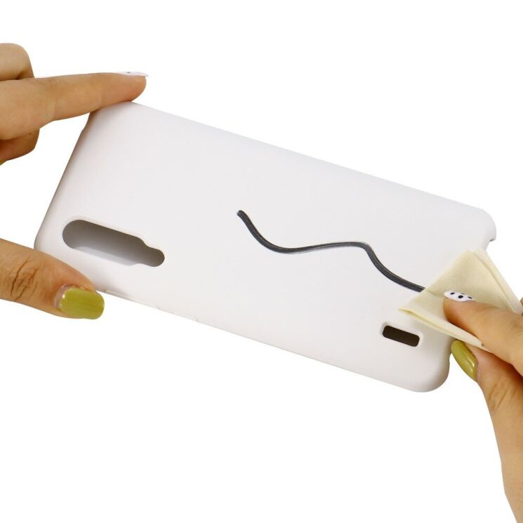 Захисний чохол Deexe Silicone Case для Xiaomi Mi A3 / Mi CC9e - Light Pink: фото 5 з 6