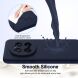 Защитный чехол Deexe Silicone Case with MagSafe для Honor Magic 7 Pro - Black (380840B). Фото 6 из 9