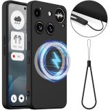 Захисний чохол Deexe Silicone Case with MagSafe для Nothing Phone (3) - Black: фото 1 з 9