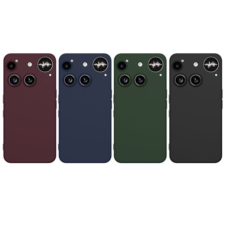 Захисний чохол Deexe Silicone Case with MagSafe для Nothing Phone (3) - Black: фото 2 з 9
