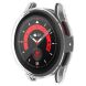Захисний чохол Deexe Silicone Frame для Samsung Galaxy Watch 5 Pro (45mm) - Transparent (303312T). Фото 1 з 5