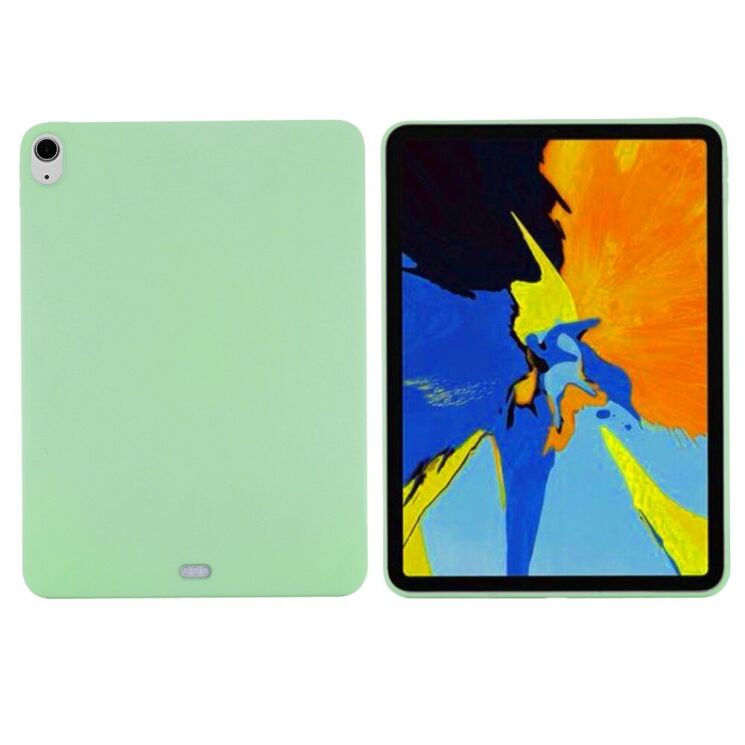 Защитный чехол Deexe Silicone Shell для Apple iPad Air 13 M3/M2 (2025/2024) - Green: фото 2 из 9