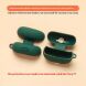 Защитный чехол Deexe Silicone Sleeve для Huawei FreeBuds Pro 5 - Blackish Green (410700DG). Фото 4 из 11