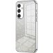 Защитный чехол Deexe Sparkles Cover для Samsung Galaxy S24 Plus - Silver (343434S). Фото 1 из 7