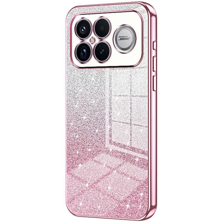 Защитный чехол Deexe Sparkles Cover для Xiaomi Poco F8 Ultra - Pink: фото 1 из 7