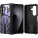 Защитный чехол Deexe Tank Stand для Samsung Galaxy Fold 8 Ultra / Fold 7 - Purple (424017V). Фото 2 из 10