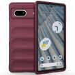 Защитный чехол Deexe Terra Case для Google Pixel 7a - Wine Red (322015WR)