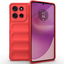 Защитный чехол Deexe Terra Case для Motorola Moto G86 - Red: фото 1 из 6