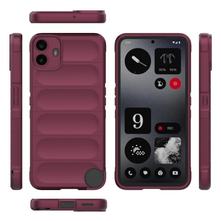Защитный чехол Deexe Terra Case для Nothing CMF Phone 1 - Black: фото 7 из 7