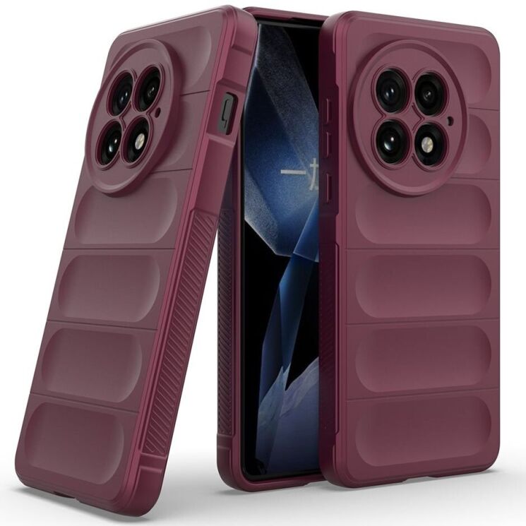 Защитный чехол Deexe Terra Case для OnePlus 13 - Wine Red: фото 2 из 6