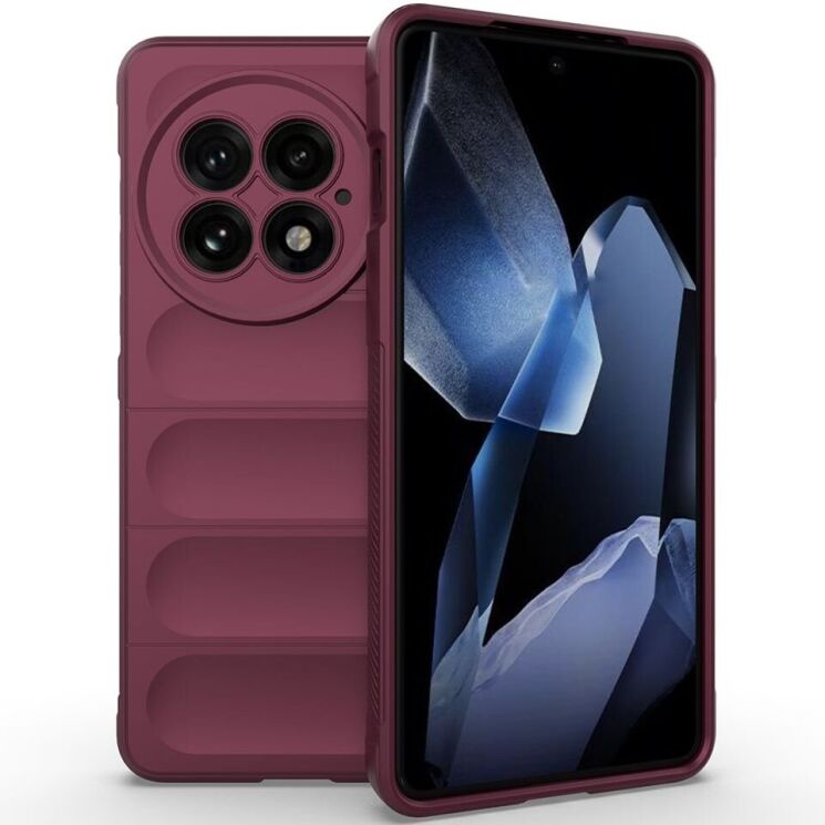 Защитный чехол Deexe Terra Case для OnePlus 13 - Wine Red: фото 1 из 6