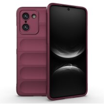 Захисний чохол Deexe Terra Case для OnePlus Nord CE 5 / Ace 5 Racing - Wine Red: фото 1 з 6